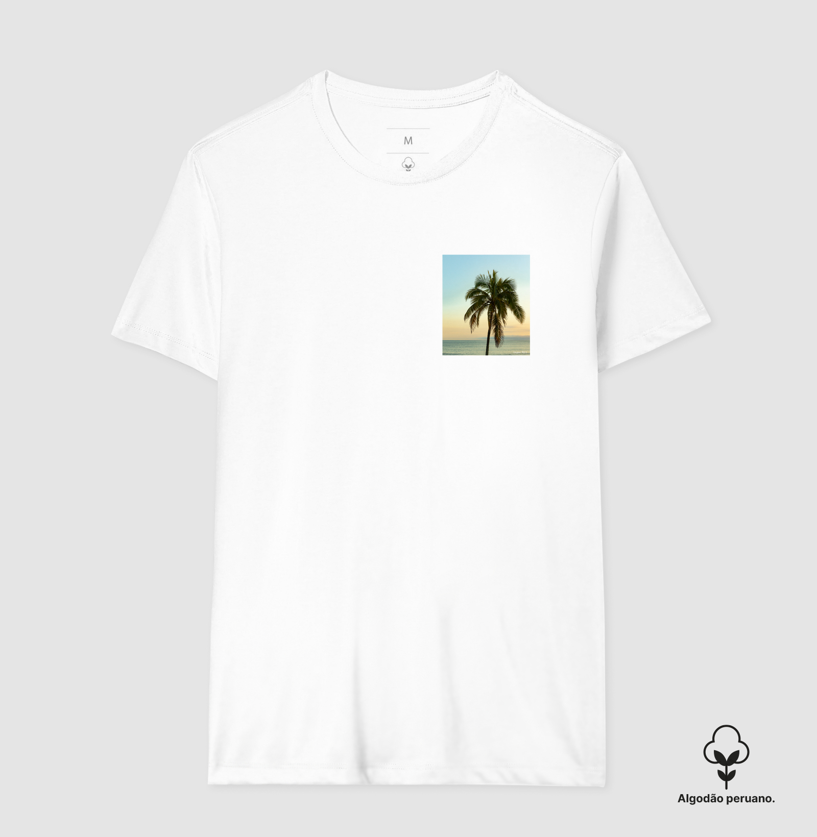 Camiseta Coqueiro Bolso