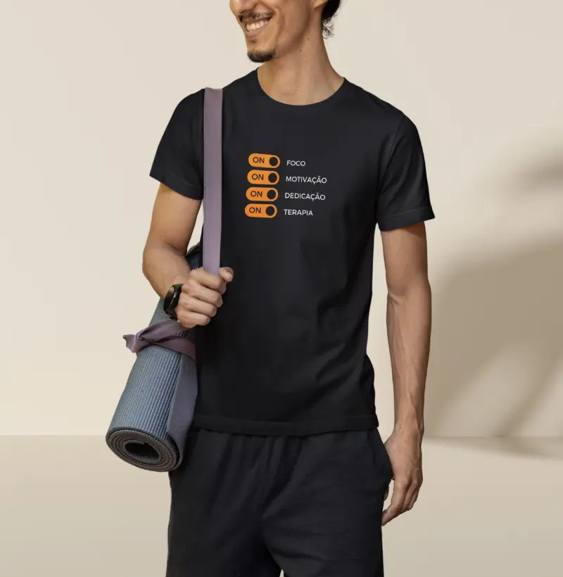 Camiseta masculina - Modo ON