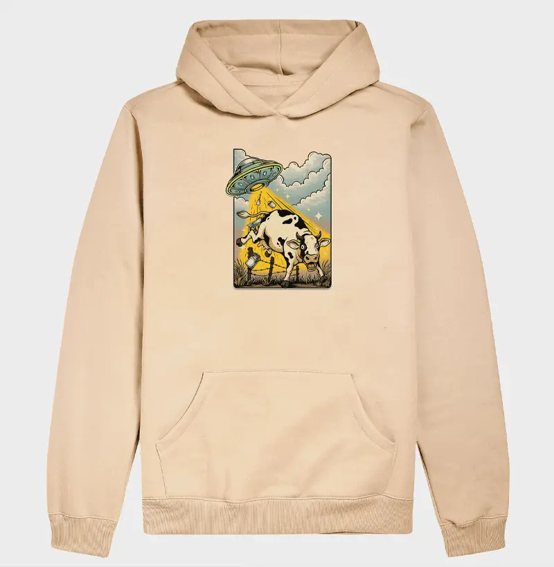 Moletom Canguru - Leite Cósmico