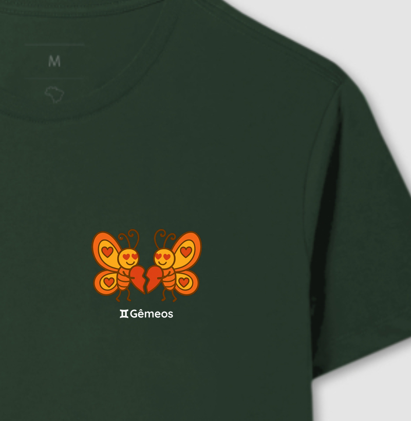 Borboleta apaixonada - signo gêmeos miniatura