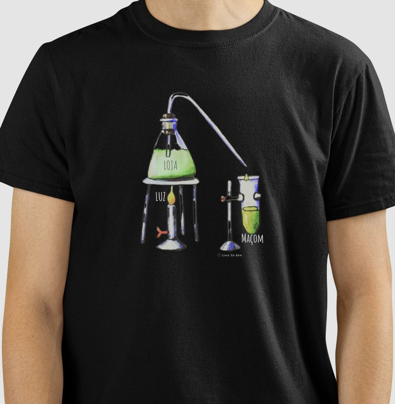 Camiseta maçonaria - Destilando maçom