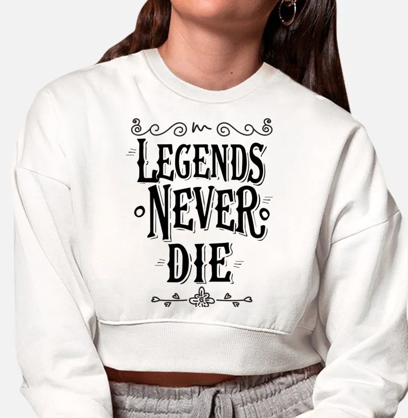 Cropped Moletom Lendas