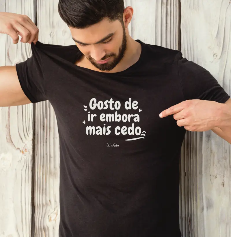 Gosto de ir embora mais cedo