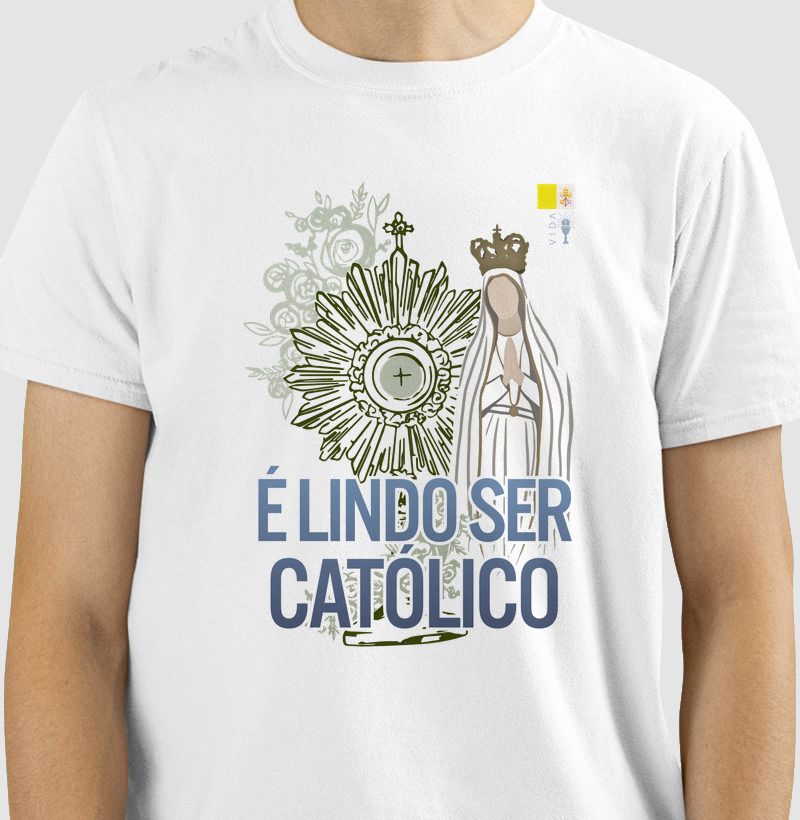 É lindo ser católico(a)