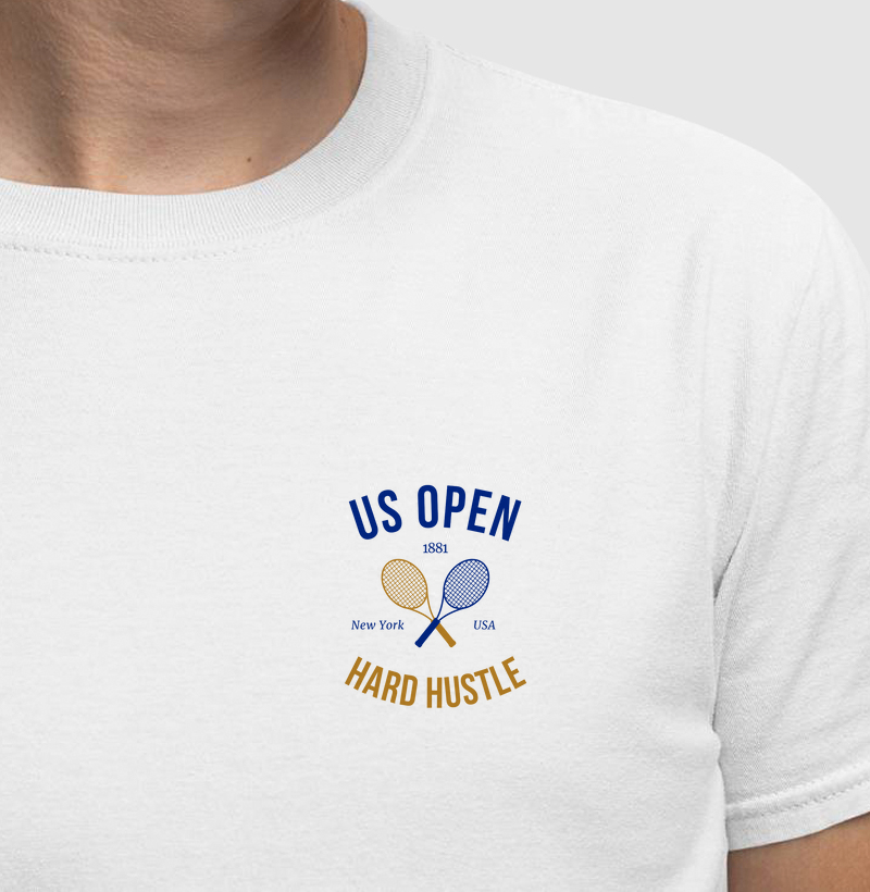 US Open - Hard Hustle - minimalista