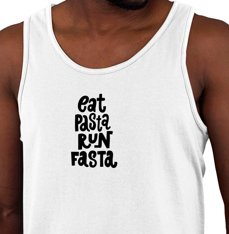 EAT PASTA RUN FASTA