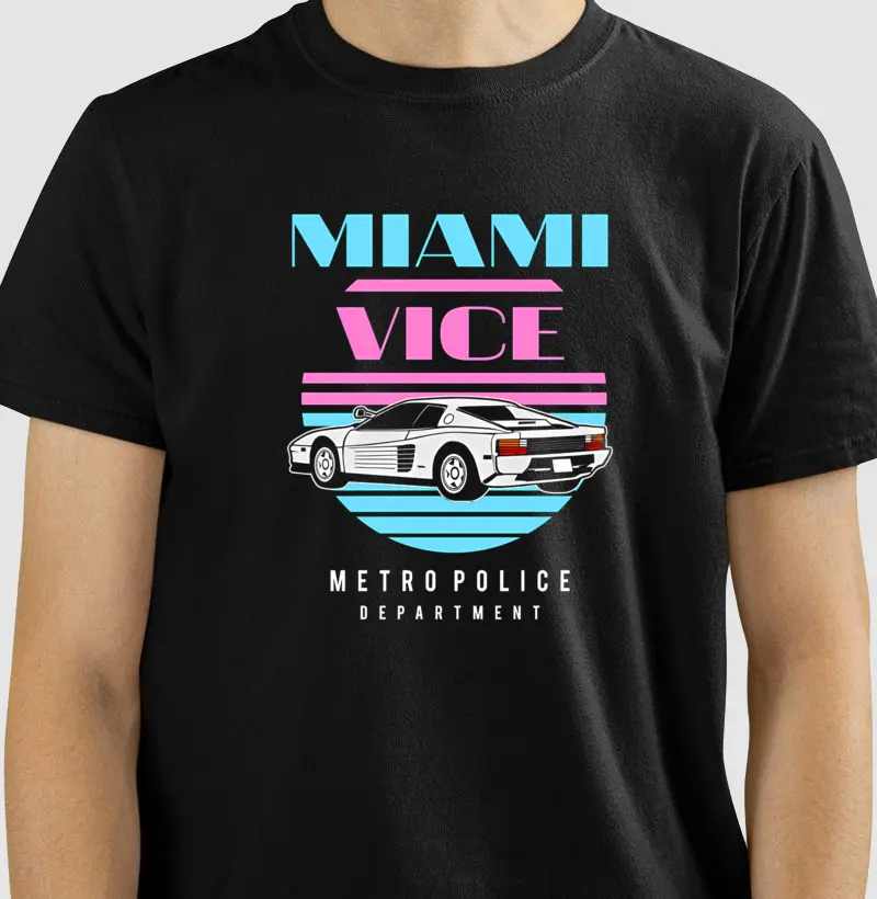 🌴 Camiseta Miami Vice
