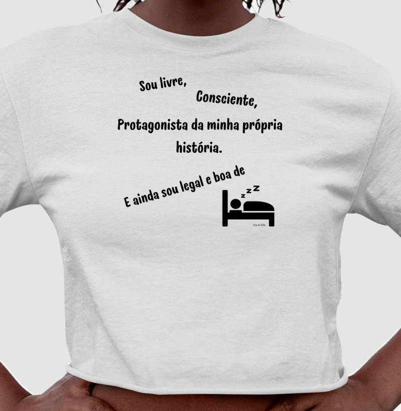 Sou livre, consciente, protagonista da minha própria história