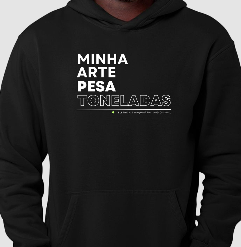 MINHA ARTE PESA TONELADAS