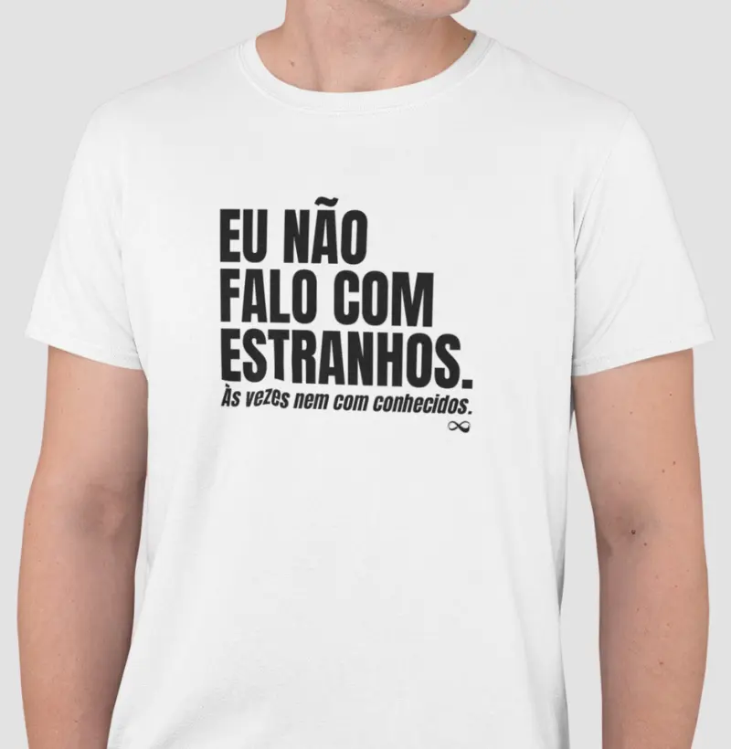 Não falo com estranhos