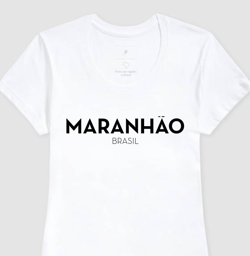 Camiseta Maranhão Estado Brasil
