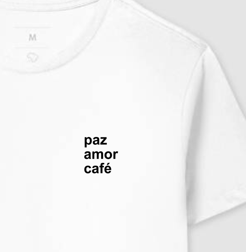 Paz - amor - café