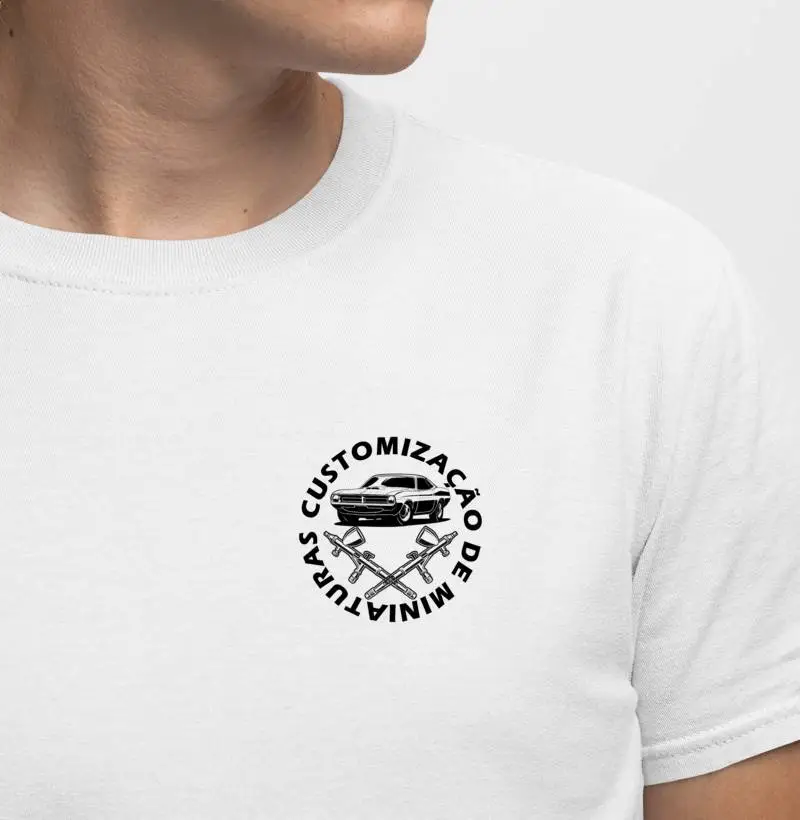 Camiseta Customização de Miniaturas Detalhe