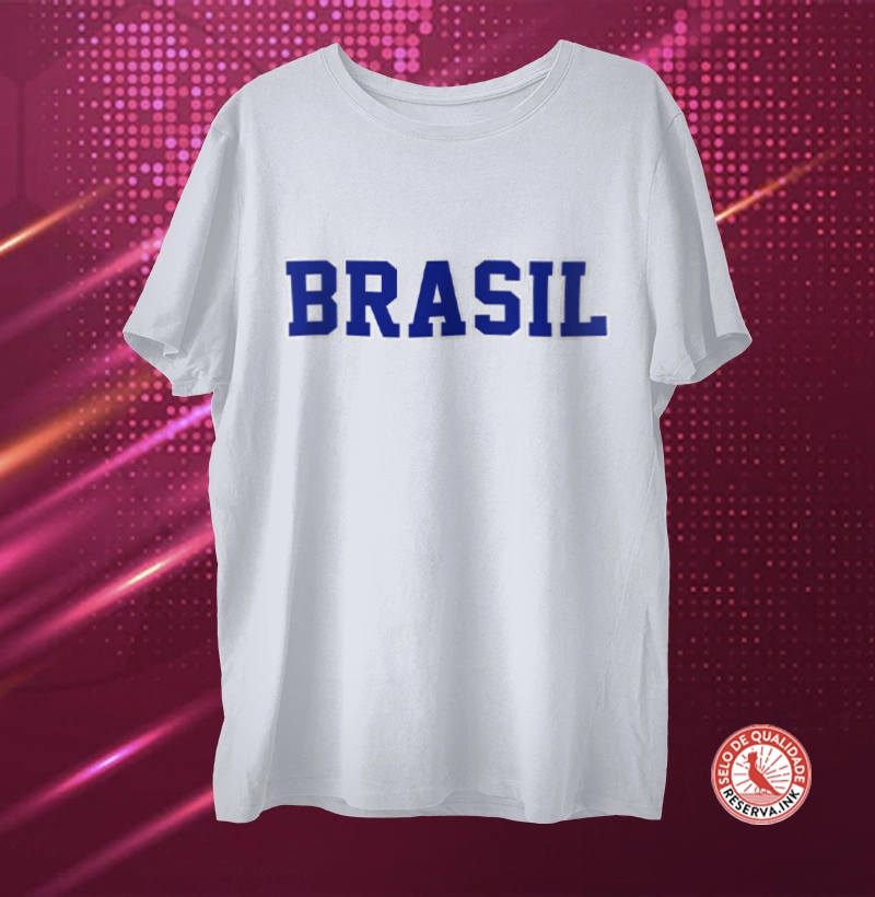 T Shirt Unissex BRASIL