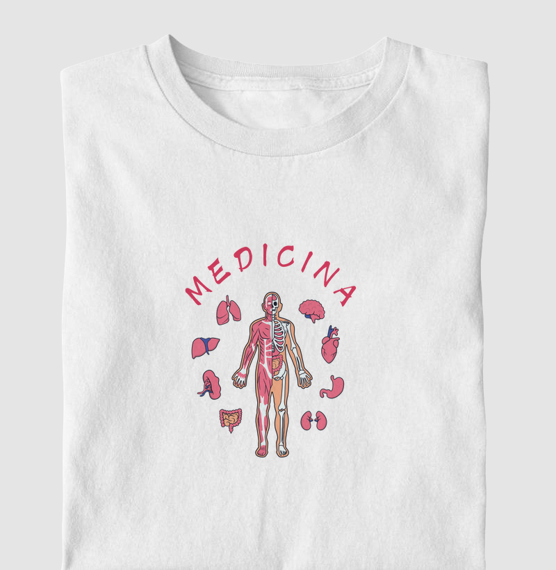 Camiseta Medicina Anatomia