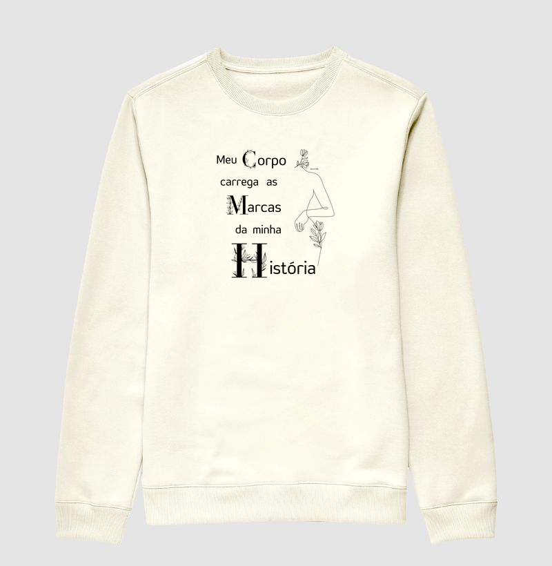 Meu corpo carrega as marcas da minha história