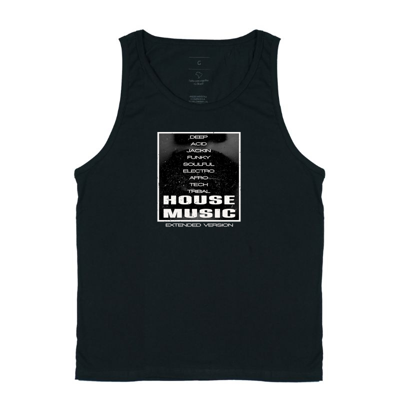 Camiseta House Music World