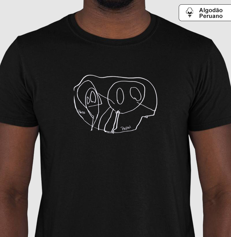 Camiseta seu filho/a é artista | O desenho do seu filho vira estampa | Personalizado
