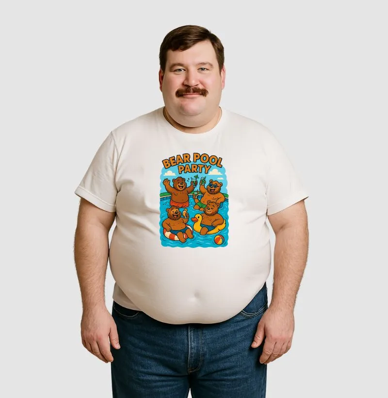 Camiseta Bear Pool Party