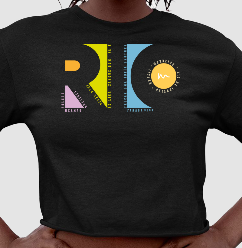 Cropped Gírias Cariocas