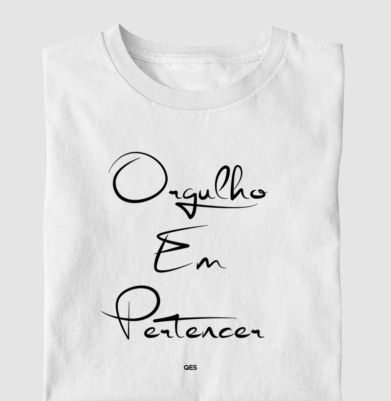 ORGULHO EM PERTENCER