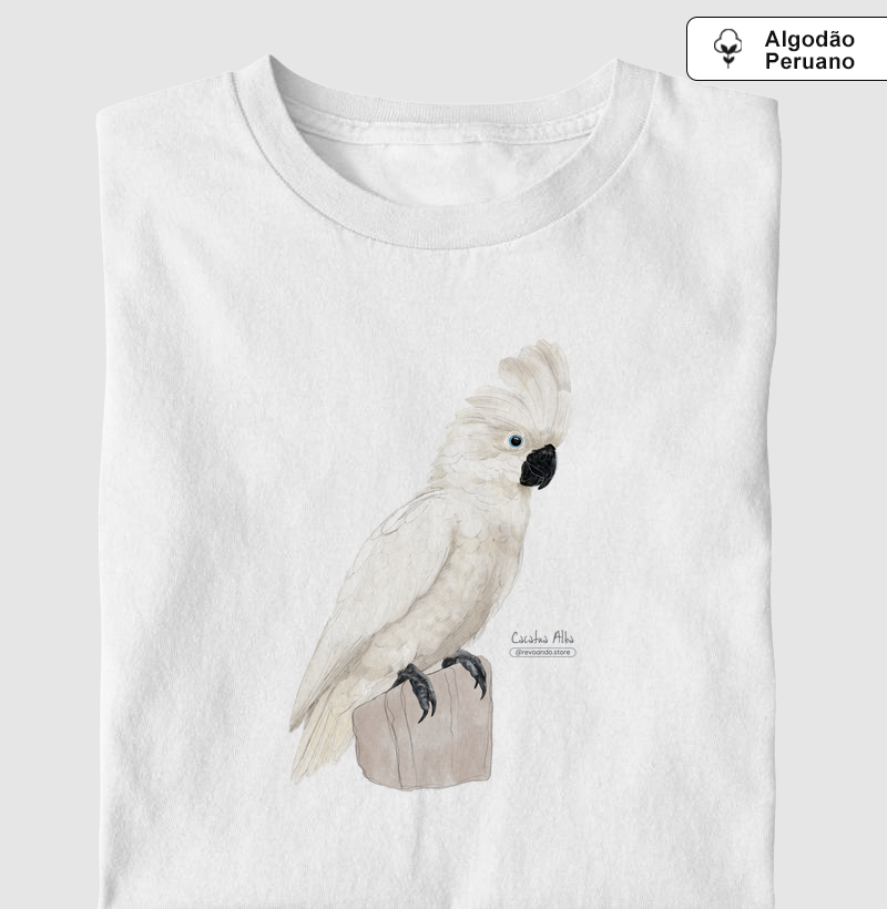 Love Friends - Cacatua Alba - Algodão Peruano