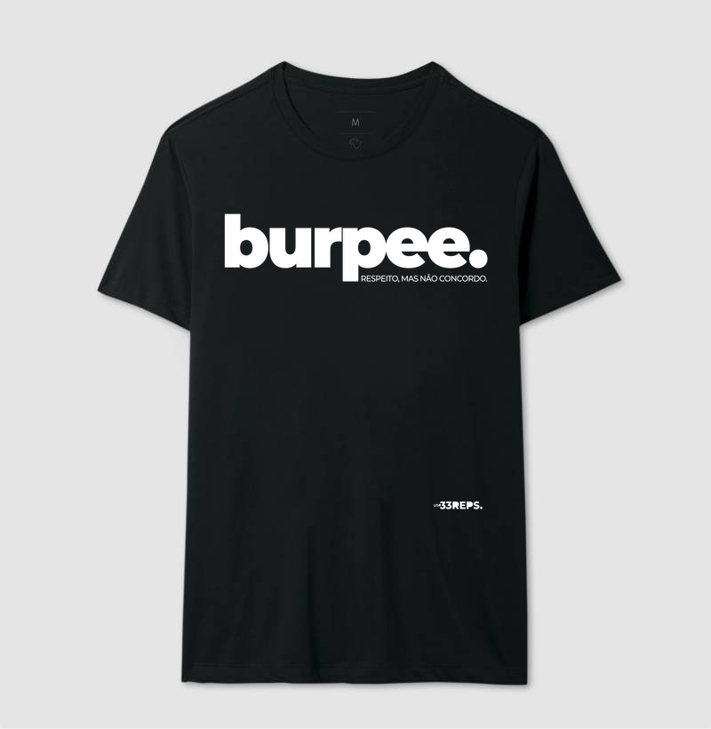 burpee, respeito, mas não concordo