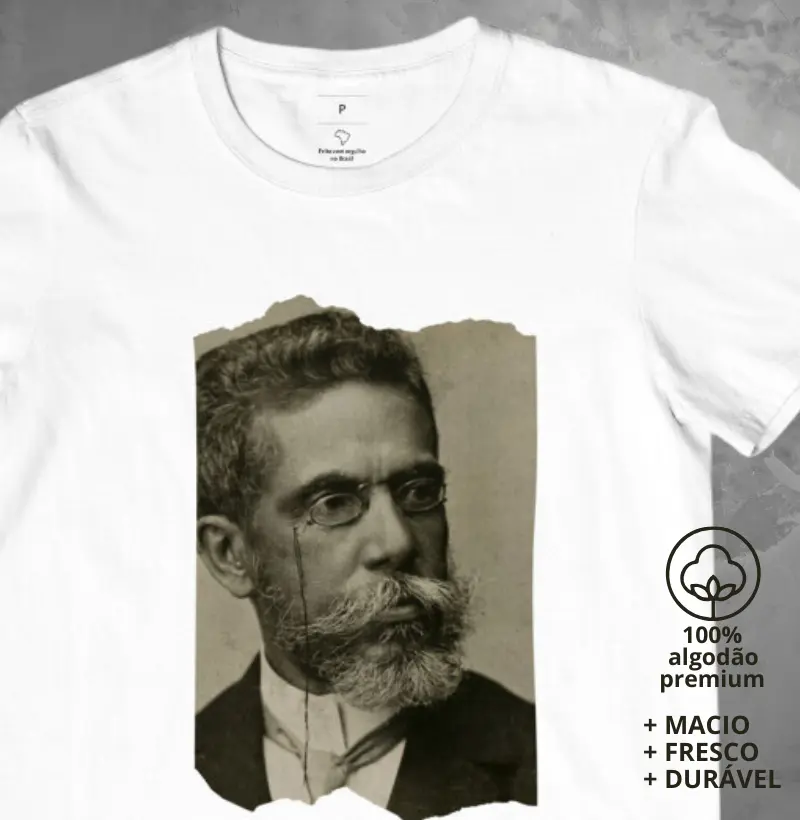Camiseta Machado de Assis