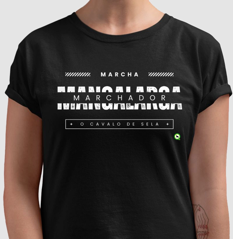 Camiseta Cavalo de Sela Brasileiro - (F)