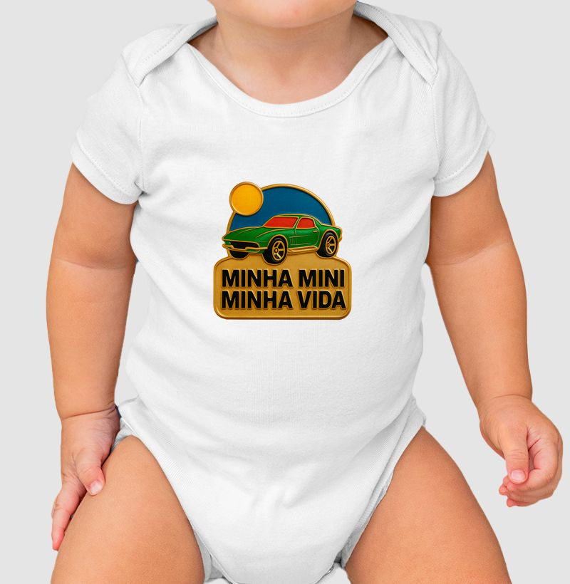 Body infantil colecionador miniaturas minha coleção minha vida