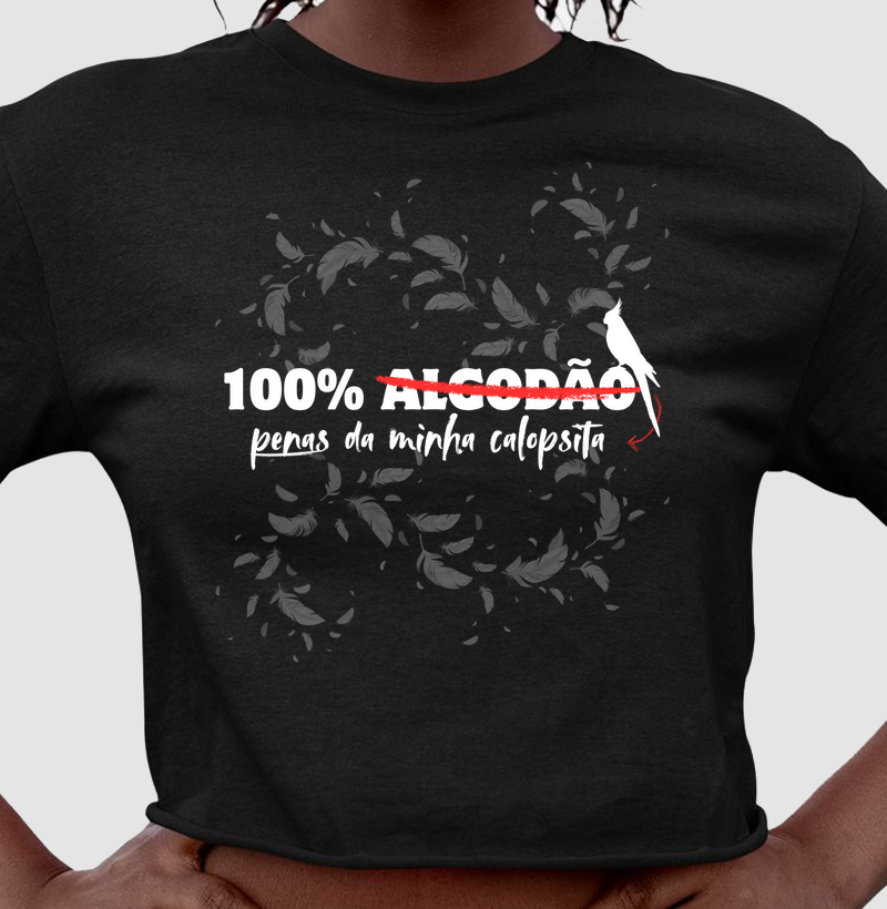 100% pena de calopsita