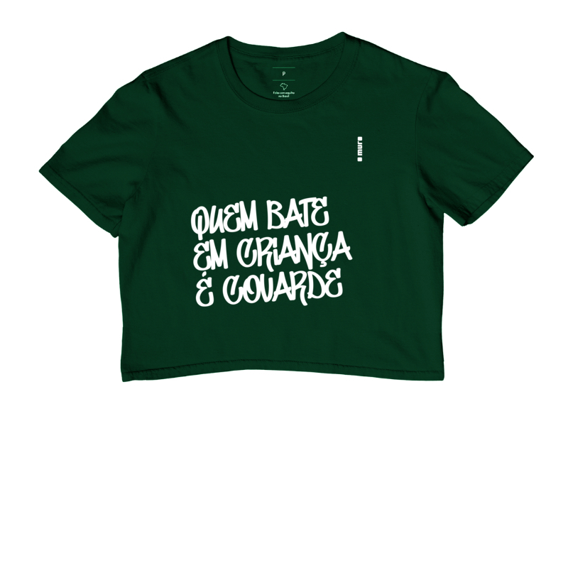 camiseta cropped | cowards
