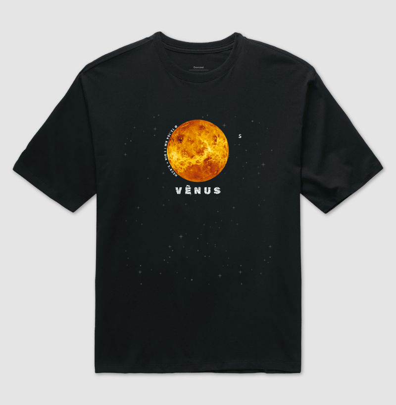Vênus, a Estrela do Amanhecer. Camiseta Supernova Estampada 