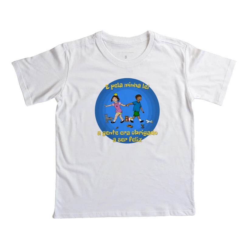 Camiseta Infantil "Pela Minha Lei 2"