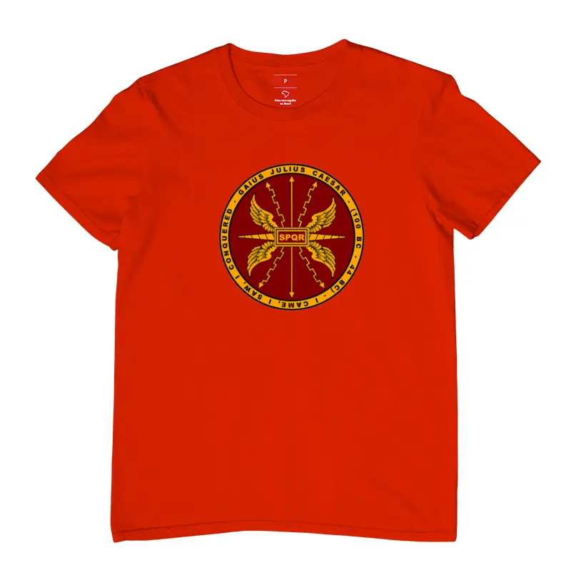 Camiseta Império Romano Julius Caesar