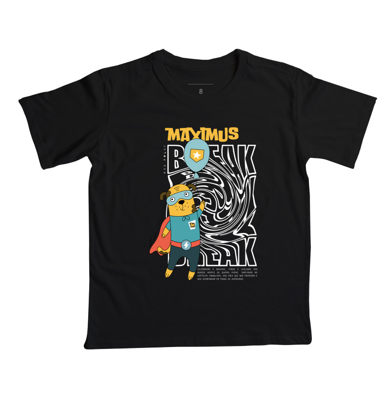 Camiseta Infantil Dog Pulse Maximus - Break