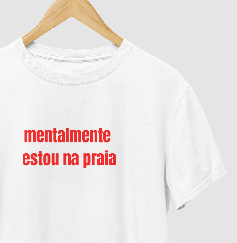 Mentalmente Estou na Praia