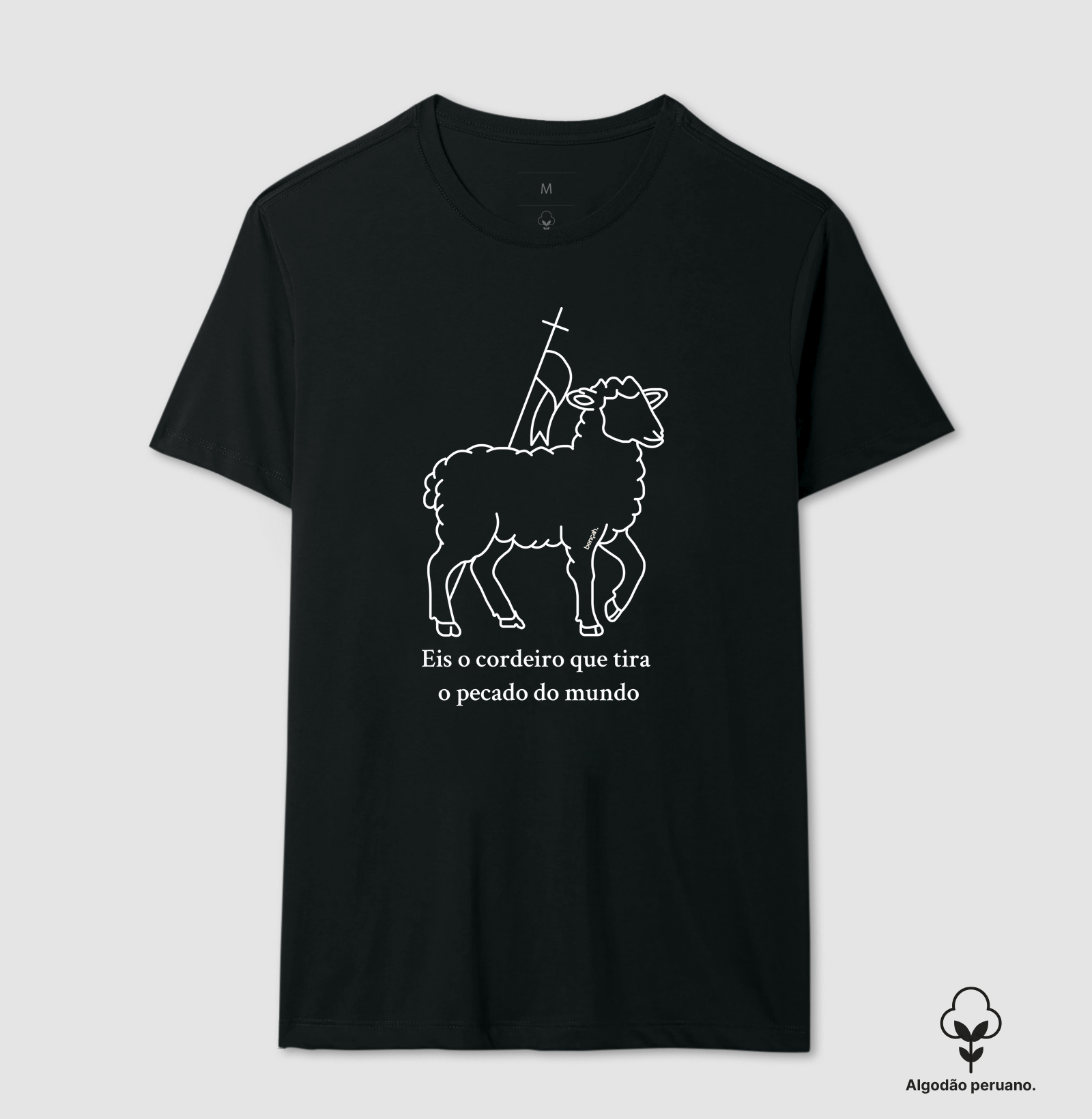 Camiseta Algodão Peruano Cordeiro