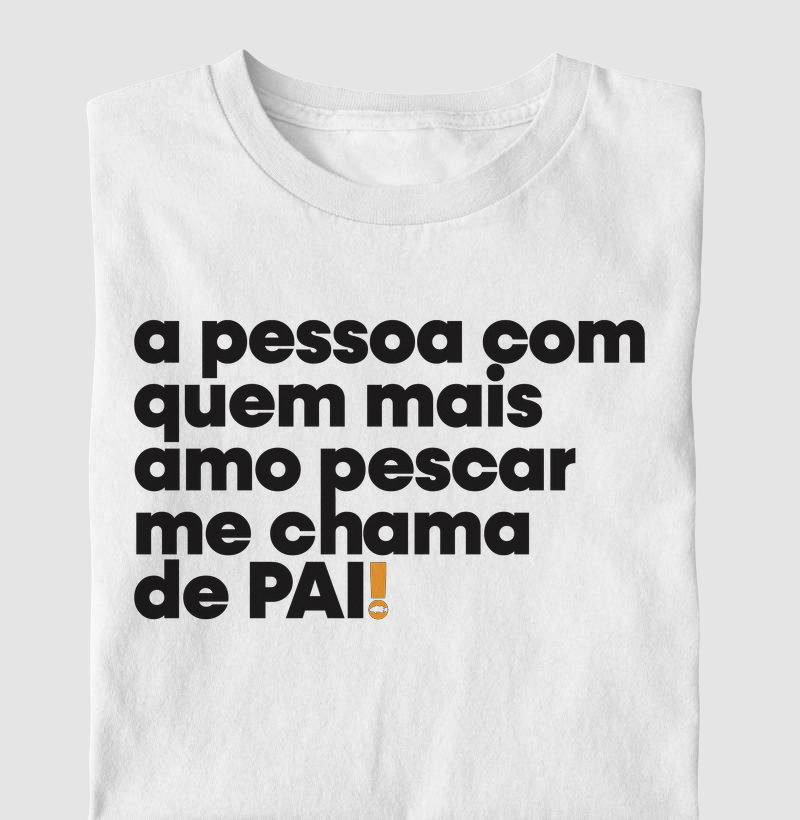 Me chama de pai.