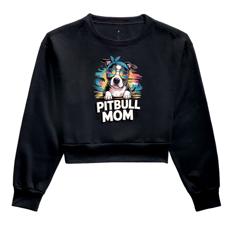 PIT BULL MOM ÓCULOS E BANDANA