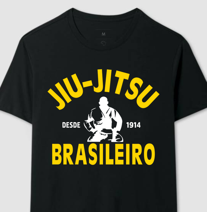 Camiseta Jiu Jitsu Raizes - Qualidade Reserva