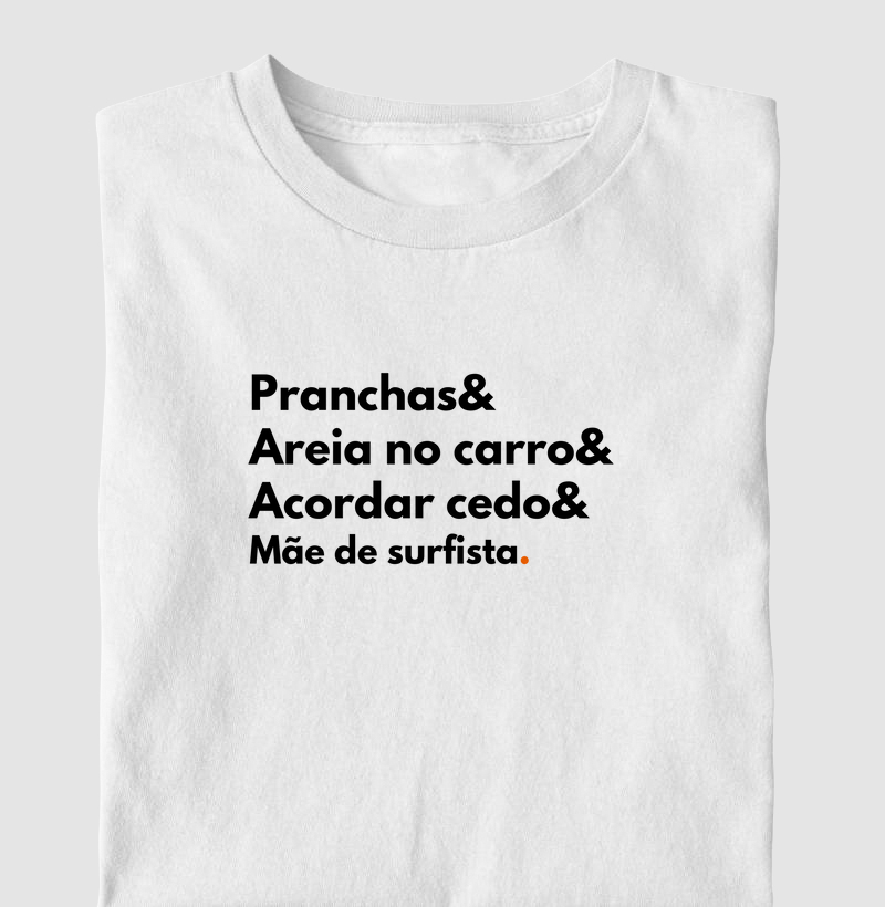 Mãe de surfista