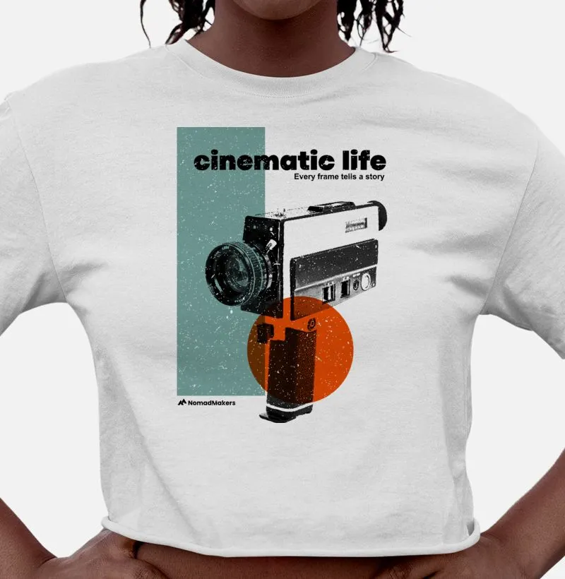 Cinematic Life - Cropped Branco