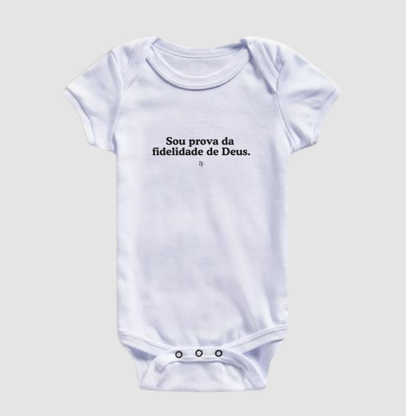 Sou prova da fidelidade de Deus