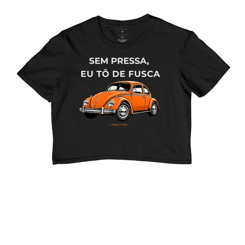 Sem pressa, eu tô de fusca - Laranja