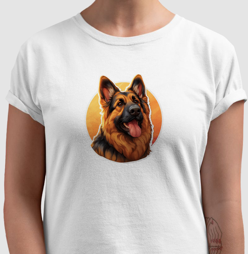 Estampa Pastor Alemão - Arte Especial 4