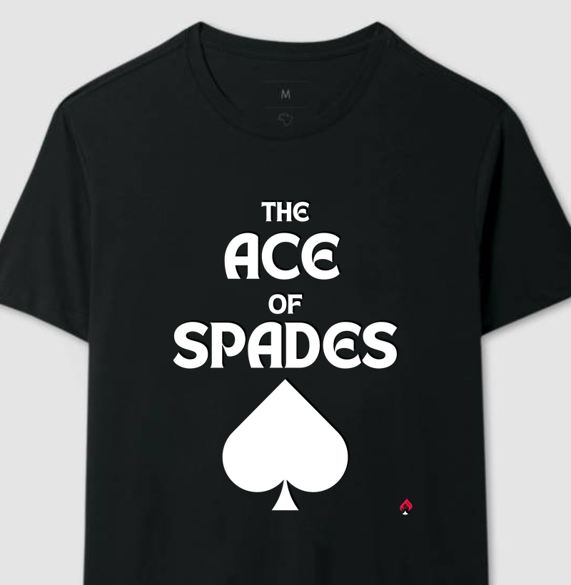 Camiseta "The Ace of Spades"