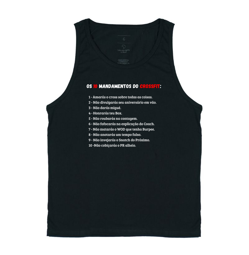Os 10 Mandamentos do CrossFit 
