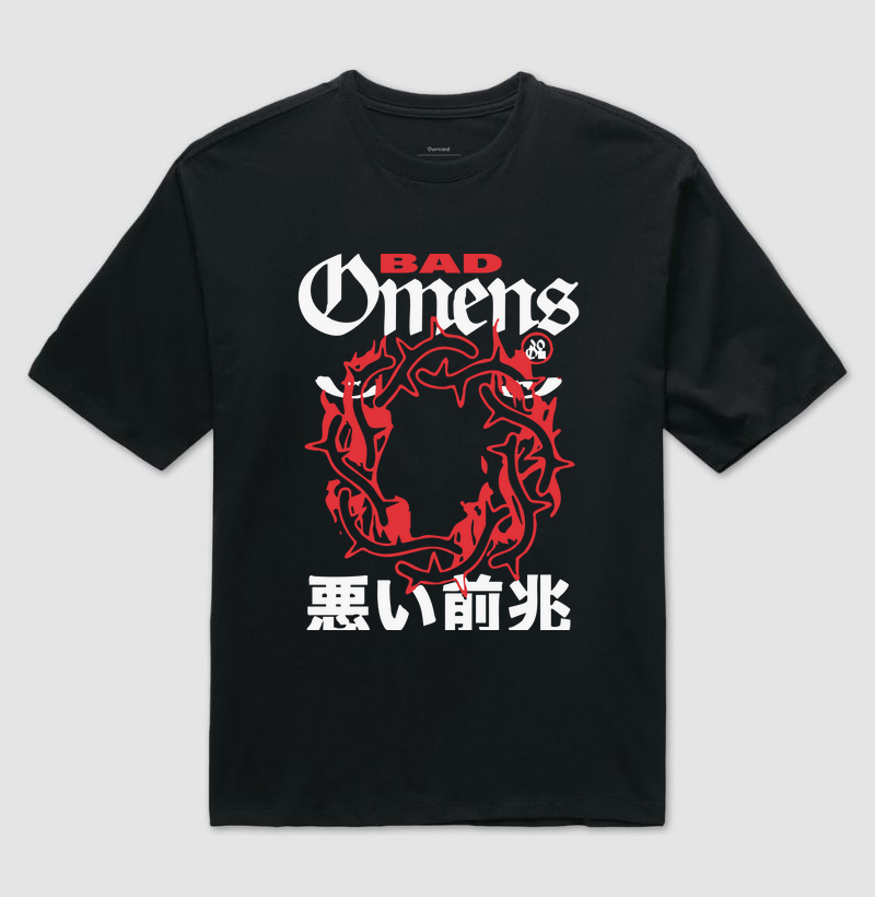 OVERSIZED BAD OMENS