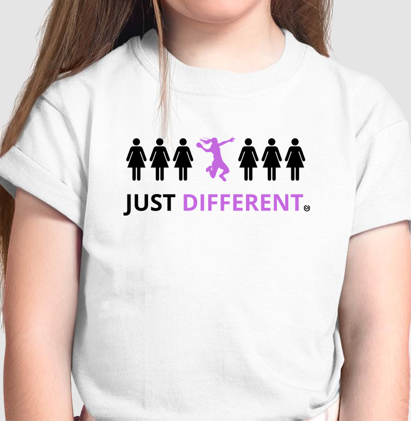 Camiseta KIDS de Handebol - Just Different - Girl 